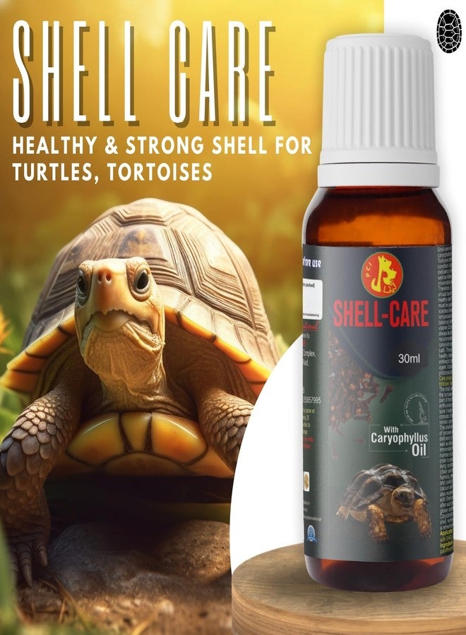 Sage Square Pet Care International Shell Care | Nourishes & Protect Turtle & Tortoise Shell | Enhances Strength, Gloss & Hydration | Prevents Cracks, Dryness & Deformities | Shell Care Solution (30ml) - Image 2